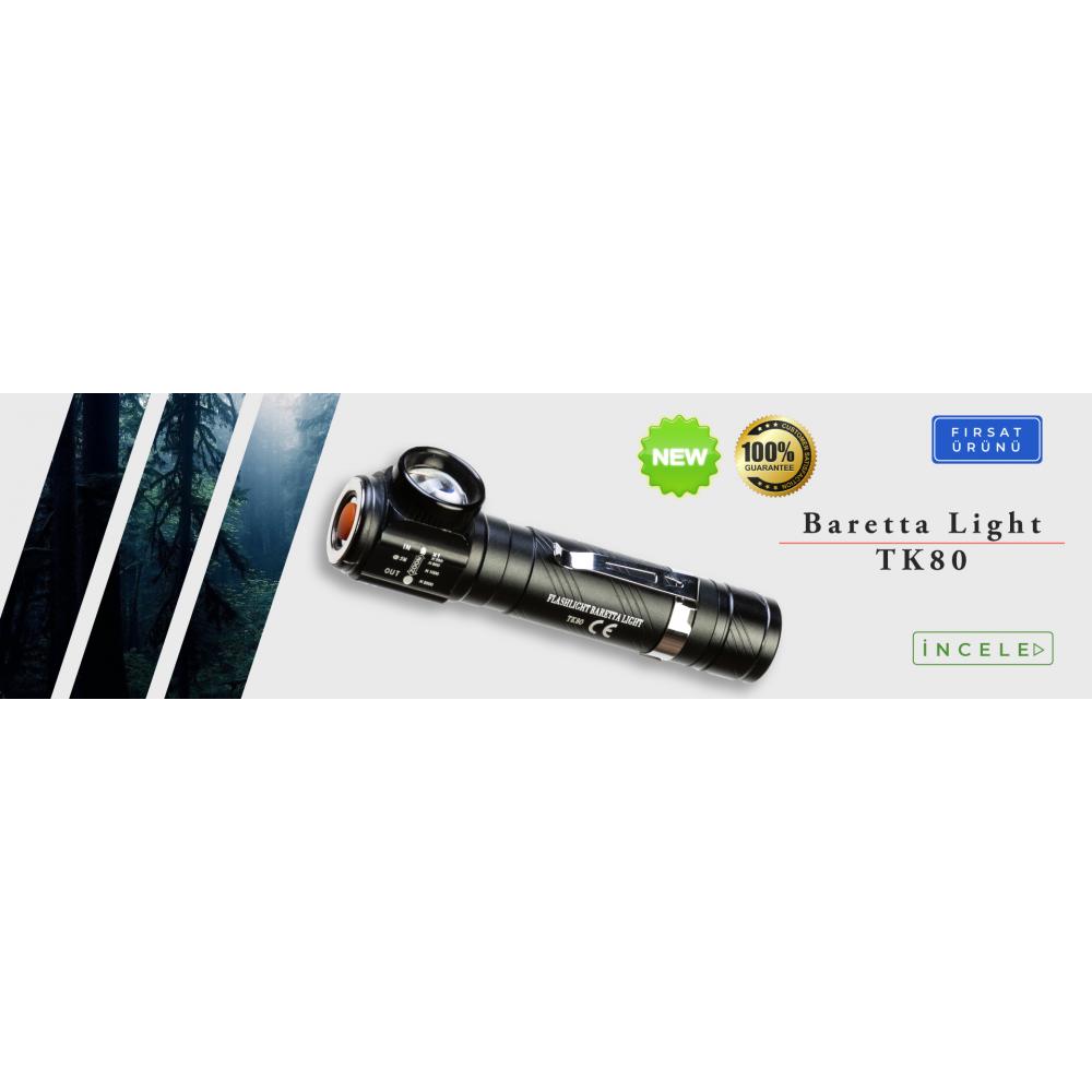 Baretta Tk 92 1000 Lumen Amerikan Xpe L2 Led Profesyonel El Feneri 312 71 Tl Kdv